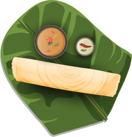 #2 Craving comfort food with a twist? Try this Vegetable Paneer Dosa, ready in minutes!